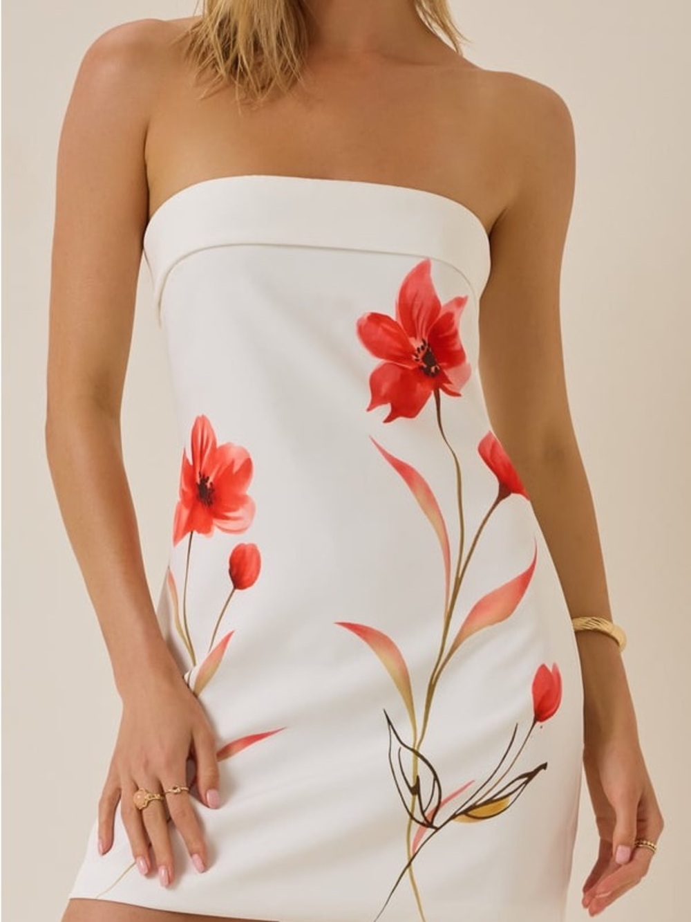 Emory Linen Mini Dress - Picture 2 of 14